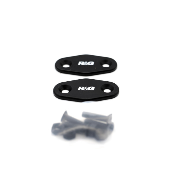R&G Mirror Blanking Plates for Aprilia RS 125 '21-